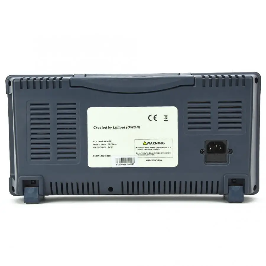 OWON SDS7122E цифровой осциллограф 125 МГц полоса пропускания 1GS/S образец Rate1GSa/S поддержка SCPI