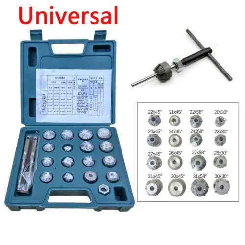 

Universal Valve Seat Reamer Motorcycle Repair Cutter Valve Tool Set Fit For Honda Suzuki