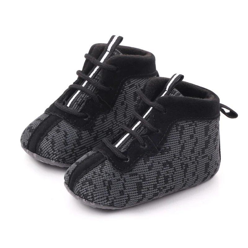 Хлопковые теплые ботинки для девушек, нескользящая блестящая детская обувь, зимняя спортивная детская обувь, мягкая подошва для 0-18 месяцев