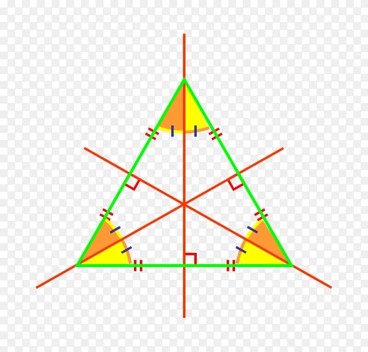png等边三角形对称为三角形图片