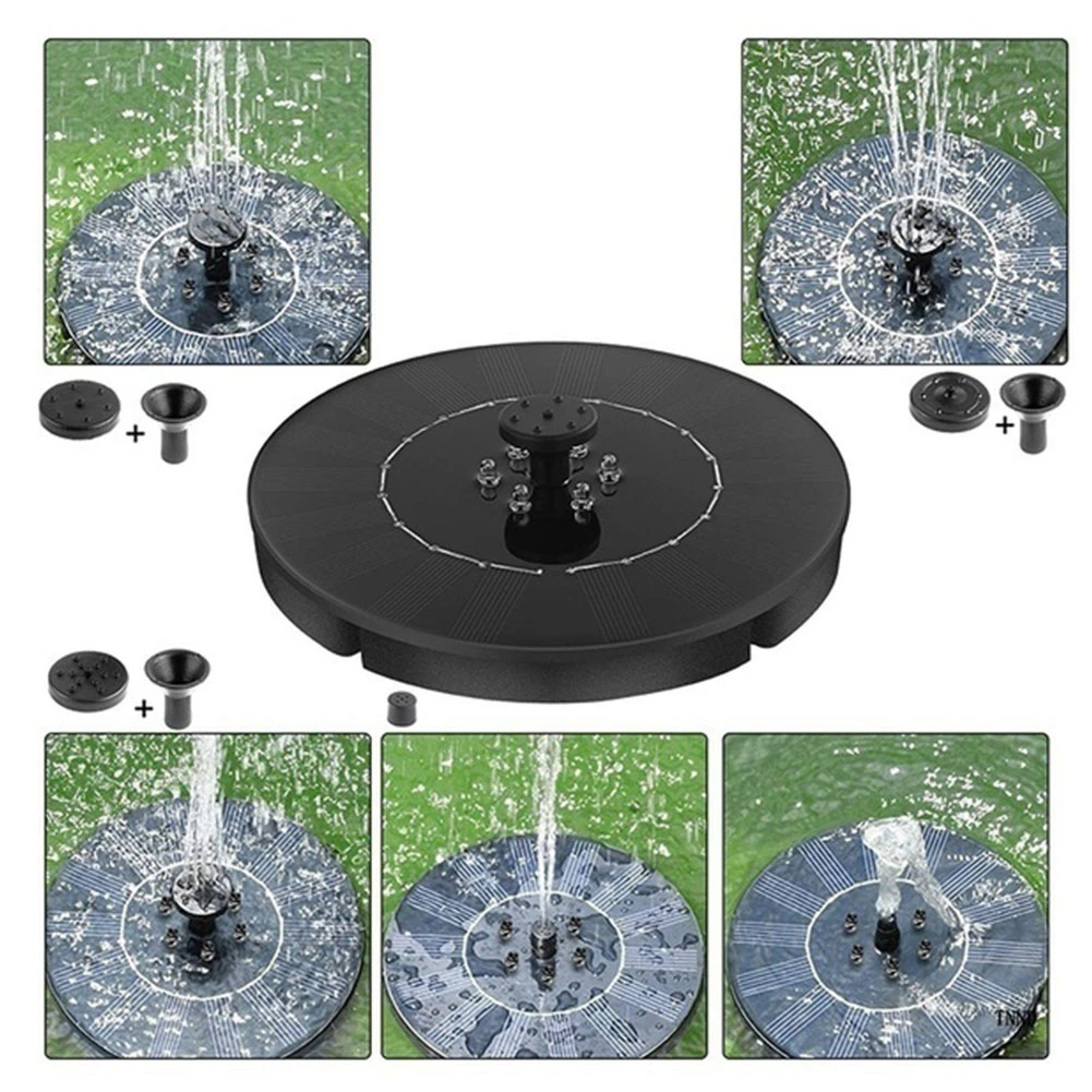 

9V Solar Fountain Watering Kit Power Solar Pump Pool Pond Submersible Waterfall Floating Solar Panel Water Fountain For Garden
