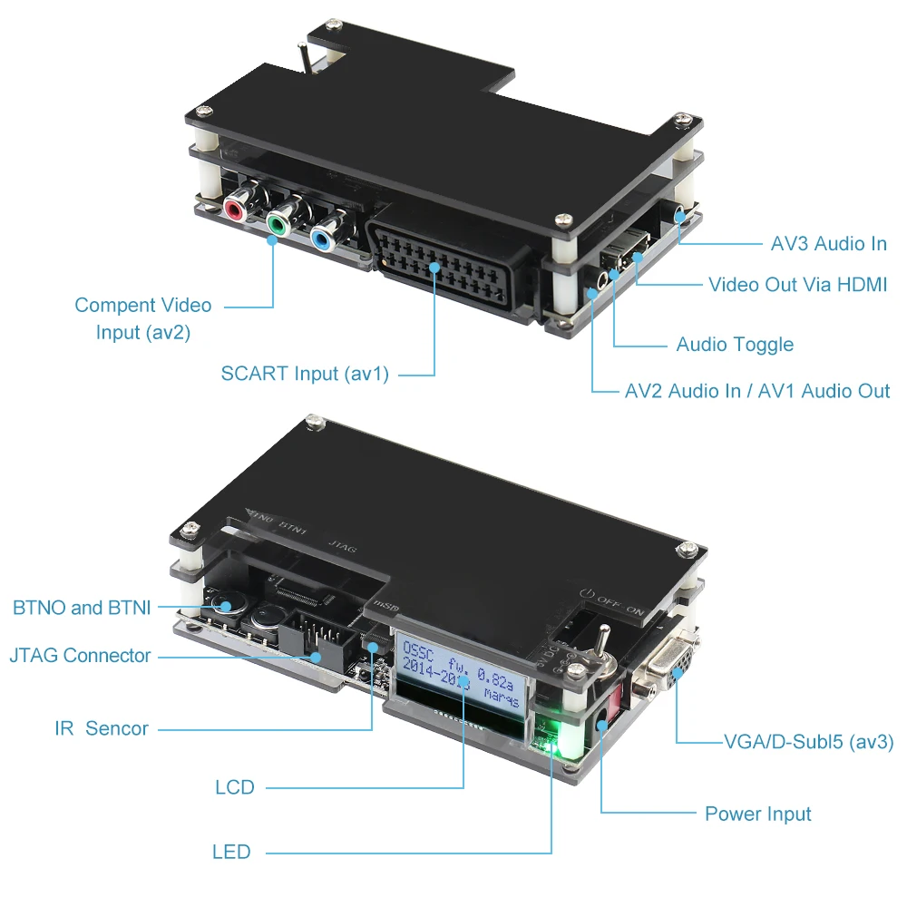 bitfunx ossc HDMIコンバーター アップスキャン