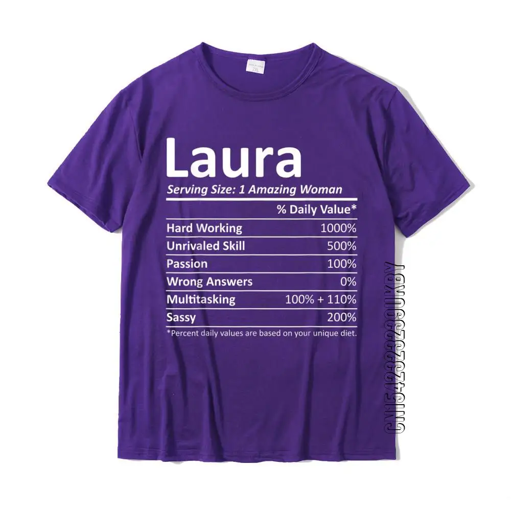 Personalized LAURA Nutrition Christmas Gift T-Shirt - Classic Cotton Men's Tee