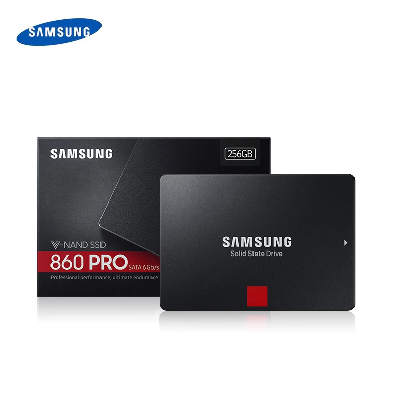 Внутренний твердотельный диск SAMSUNG 860 PRO SSD 256 ГБ 512 ТБ SATAIII SATA3 2 5 дюйма ноутбук