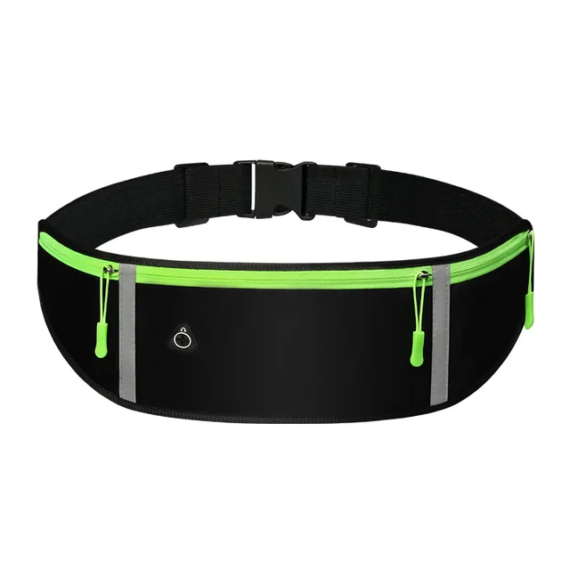 Running waist bag Belt Bag Men Gym Women Sports Fanny Pack Cell Mobile Phone for Running Jogging Run Pouch Hydration Cycling Bag black