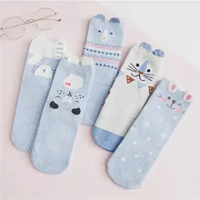 KingDeng Зимний Мультфильм Симпатичные Носки Для Женщин Harajuku Kawaii Пушистые Теплые Эстетические Носки Для Женщин Корейский Стиль Женщины Уличная одежда