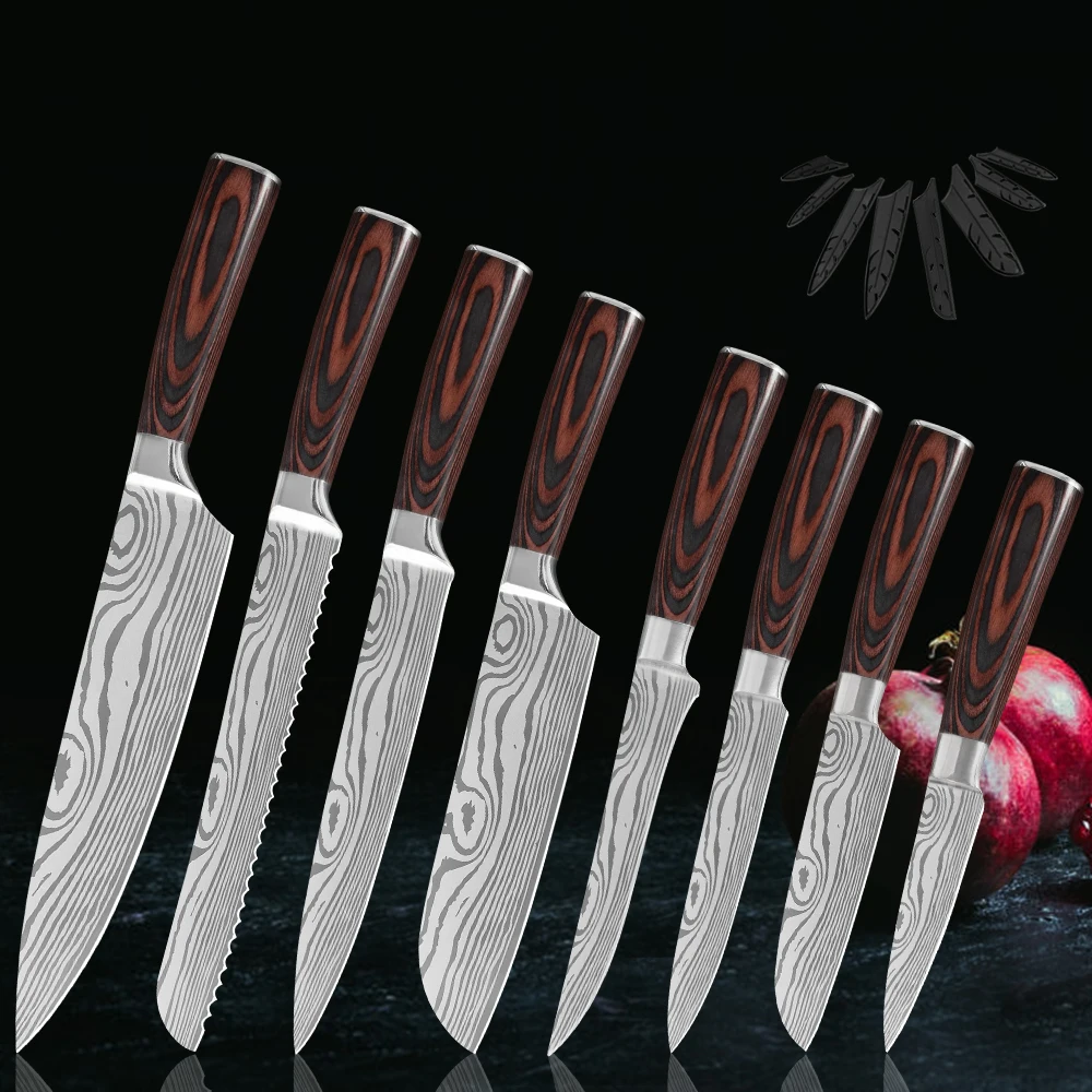 弯彩木11号纹8件套