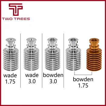 

1pc 3D Printer V5 Radiator of J-head Extruder For Remote All-Metal Long / Short Distance V5 Heat Sink Pipe For 1.75/3.0mm