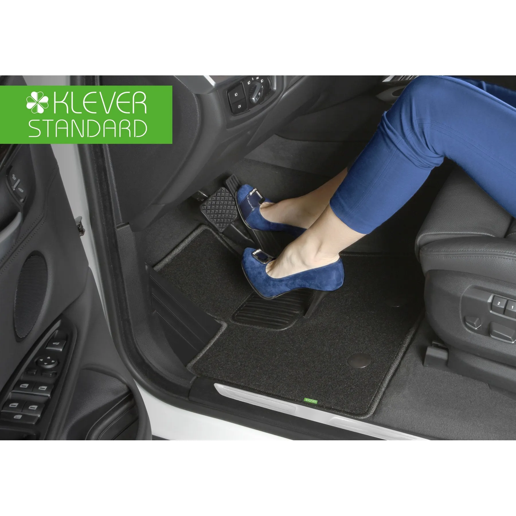 Коврики в салон Klever для HYUNDAI IX35 2010-> кросс., 4 шт.(текстиль) KVR02203601210kh