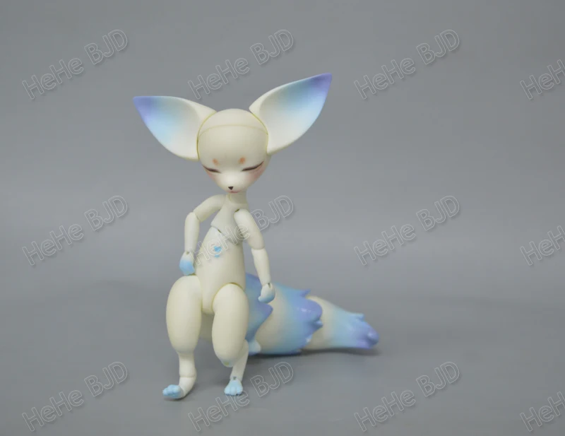 BJD 1/12 маленькая лиса кукла bjd бесплатные глаза