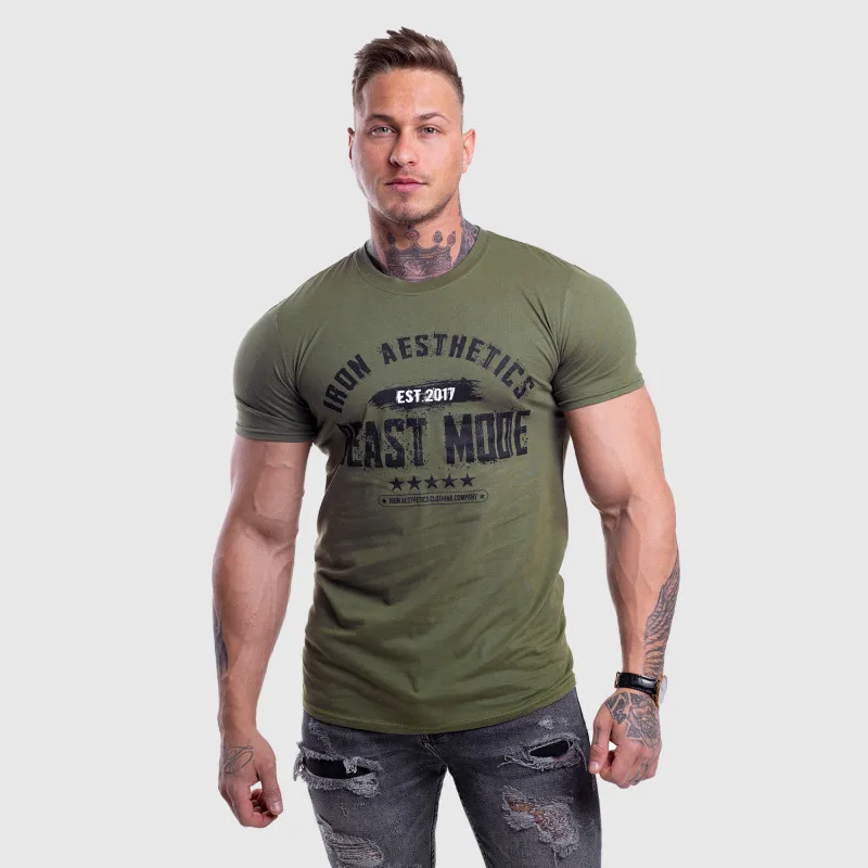 Muscle Dr. Brothers, популярный бренд, летняя спортивная футболка с коротким рукавом в европейском и американском стиле, Мужская одежда для бега, тренировок, тренировок, M