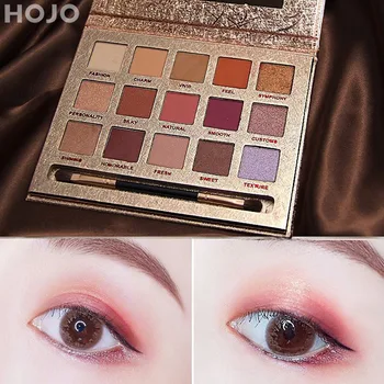 

NEW 15 Color Eyes Shadow HOJO Eye Shadow Disc Beginner Beauty Makeup Palette Beautiful Girls Fashion Popular Eye Shadow