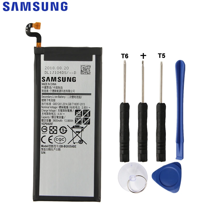 Samsung Original Replacement Battery Eb Bg935abe For Samsung Galaxy S7 Edge Sm G935f G9350 G935fd Eb Bg935aba Battery 3600mah Battery For Battery For Samsungbattery For Samsung Galaxy Aliexpress