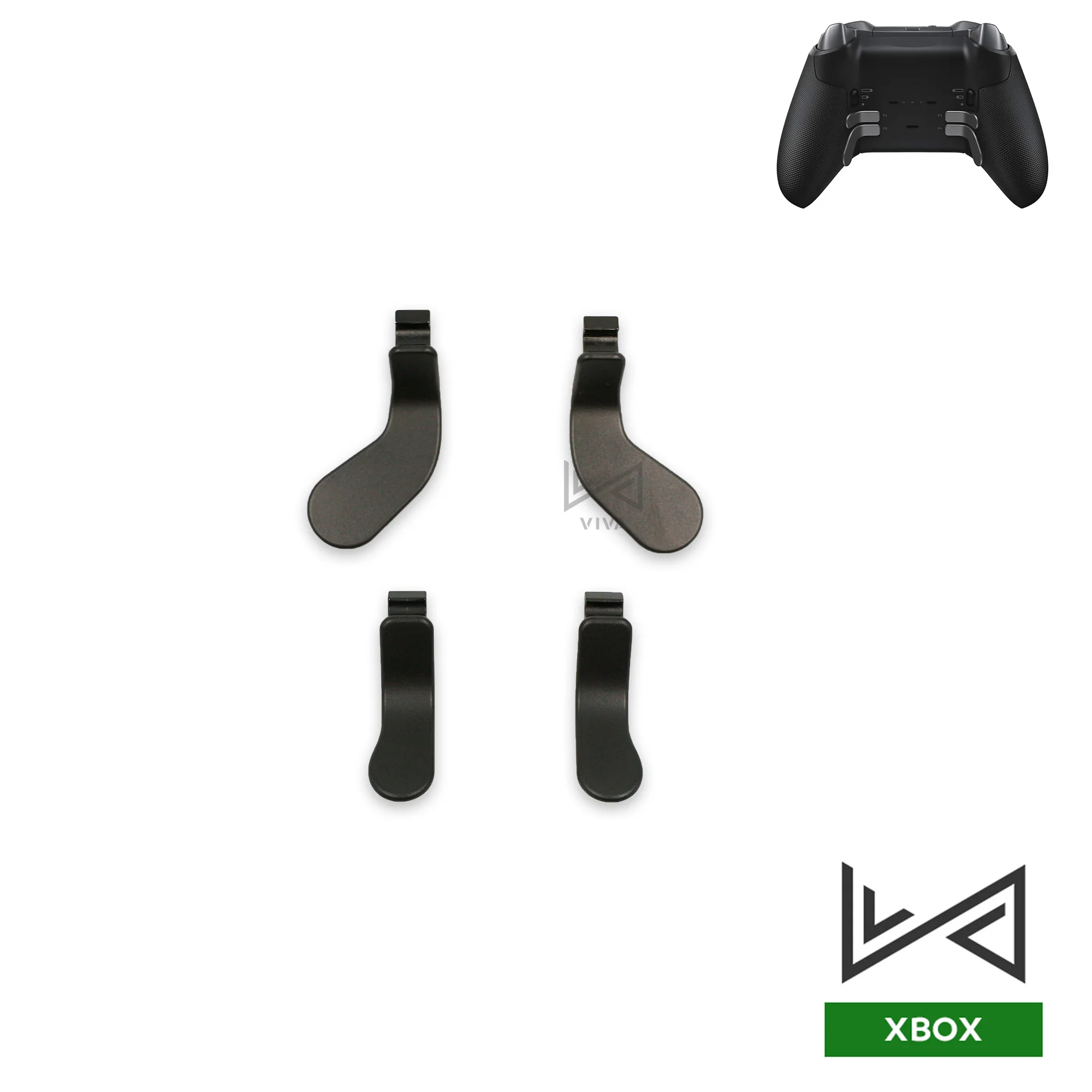 Xbox One Elite Elite2-Thumbsticks並行輸入品 ブラック 2用の交換用サムスティック Xbox One Elite Elite2-Thumbsticks並行輸入品 ブラック 2用の交換用サムスティック