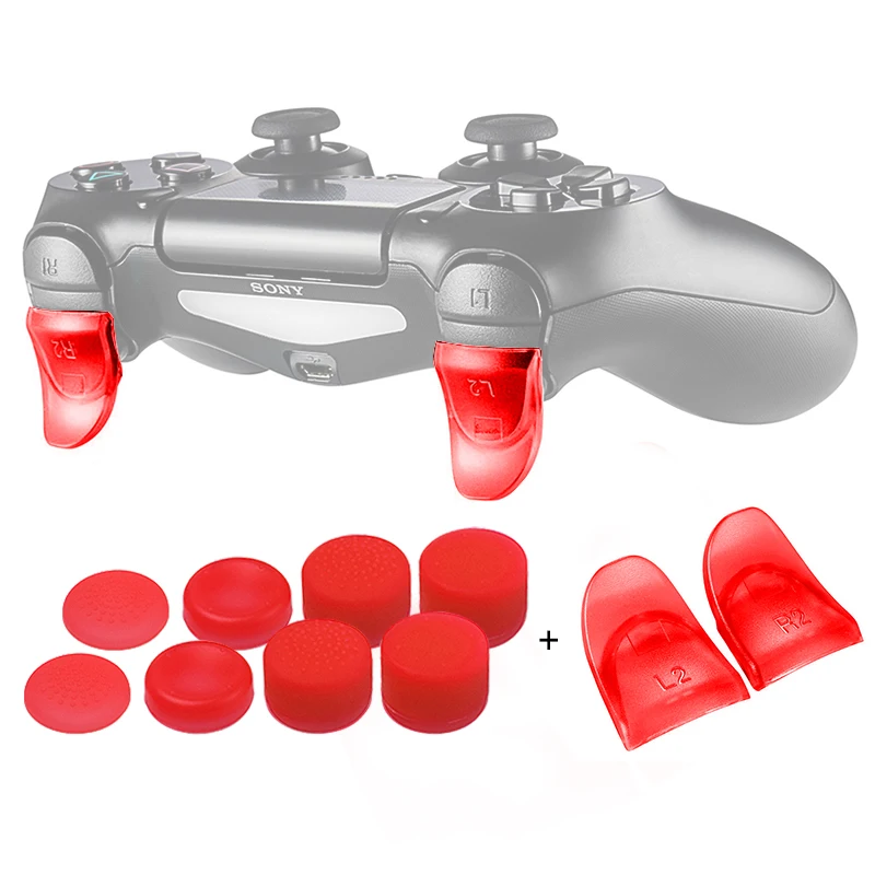 05 Данные лягушка 1 пара L2 R2 кнопки триггер расширители геймпад для playstation 4 PS4/PS4 Slim/Pro игровой контроллер аксессуары - Цвет: 05