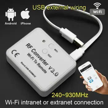 

Mobile Phone WIFI Rf Converter 300-928Mhz Repeater Controller Smart Switch WIFI Door And Window Controller Remote Control