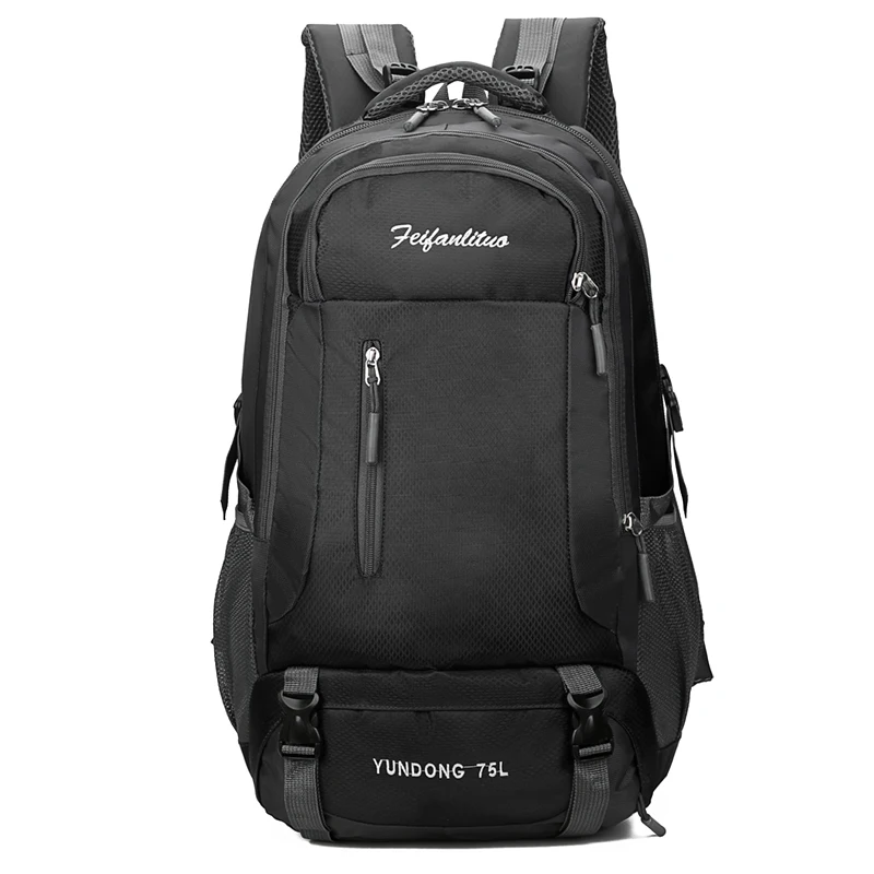 Новинка, водонепроницаемый рюкзак из ткани Оксфорд для мужчин и женщин, для путешествий, для отдыха, большой емкости, для улицы, для альпинизма, качественная спортивная сумка - Цвет: Черный