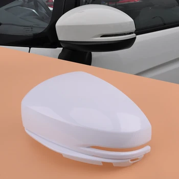 

CITALL ABS Car White Front Left White Rearview Mirror Cover Cap Fit for Honda Fit Jazz 2014 2015 2016 2017 2018