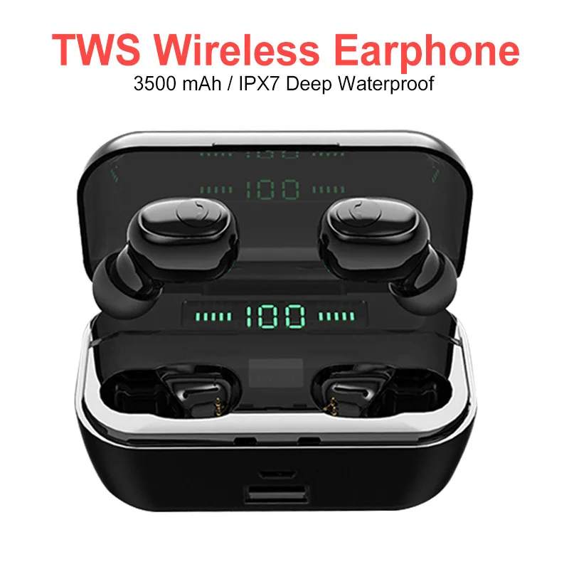 Высококачественная Bluetooth-гарнитура Mini TWS беспроводные наушники HD