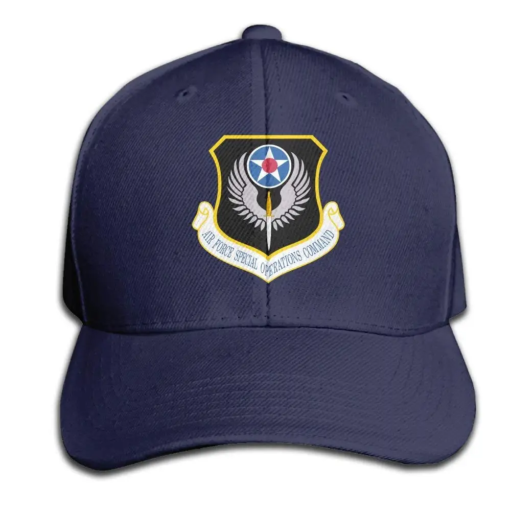 ВВС спецоперации команды мужчин и женщин сплошной цвет хлопок регулируемая бейсболка кепка водителя грузовика шляпа