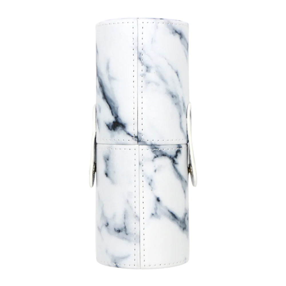 Makeup Brush Cup Holder with Marble Pattern PU Leather Cosmetics Brush Organizer Makeup Brush Cup Holder with Marble Pattern PU Leather Cosmetics Brush Organizer