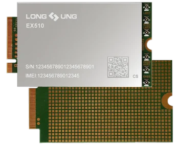 Billig LongSung EX510 5G NR LTE Cat20 Modul M.2 GNSS R15 5g NSA/SA Bis Zu 4,0 Gbps Sub‐ 6G Für CPE 5G Router
