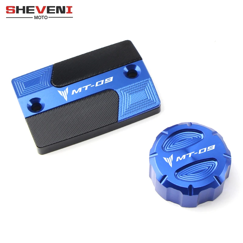 

New For Yamaha MT-09 mt09 FZ09 2014-2020 2019 2018 Motorcycle CNC Front & Rear brake Fluid Cylinder Master Reservoir Cover Cap