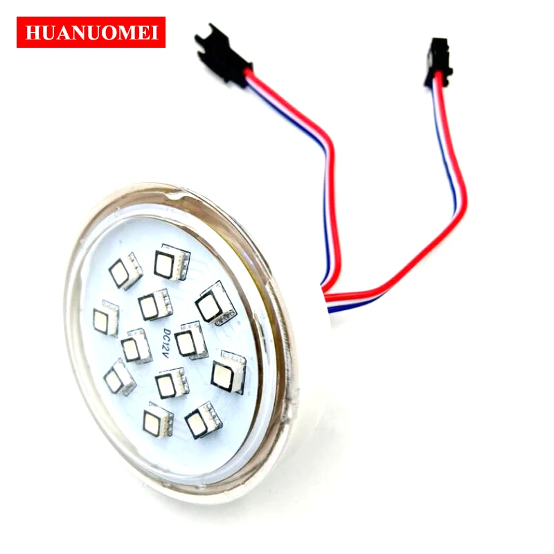 Пиксельный Светодиодный модуль RGB dc 12/24 В 60 мм 9/12/18 светодиодов s UCS1903 5050 SMD