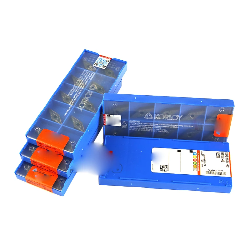 

10pcs VNMG160404-MP PC5300 100% original external Turning tool carbide insert lathe cutter tools