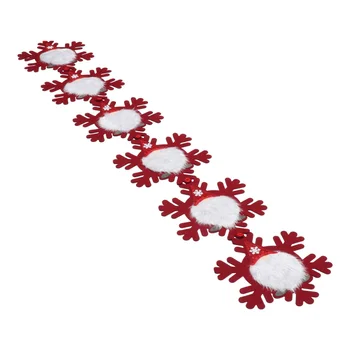 

1pc Cute Christmas Tablecloth Printed Table Runner Decorative Table Cover