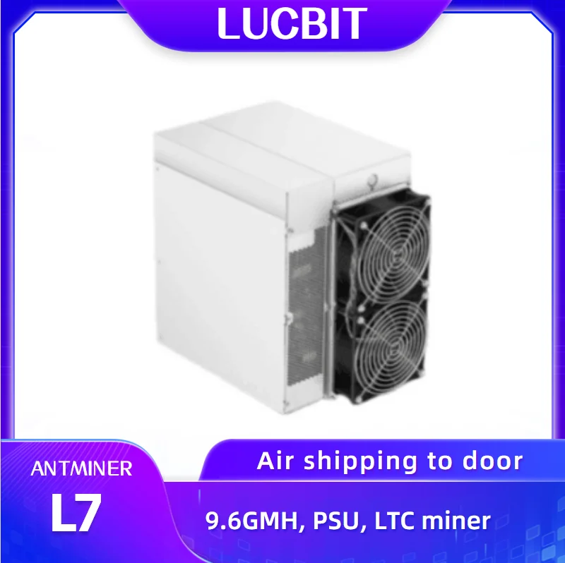 Бренд LUCBIT 2021 scrypt Майнер Bitmain L7 9 5G L3 + ++ Scrypt предварительный заказ 9150MH 9600MH |