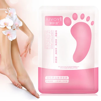 

Dead Skin Remover Foot Mask Exfoliating Feet Skincare to Remove Feet Mask Socks for Pedicure Peeling Baby Whitening TSLM2
