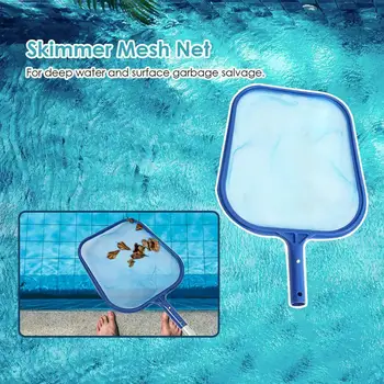 

2Pcs Pool Leaf Skimmer Net Cleaning Mesh Tool Set Hot Tub Swimming Spa Pond