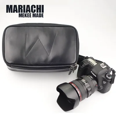 

Genuine leather Waterproof DSLR Camera Bag Travel Bag Camera Case Camera Handbags for Nikon Canon Lens Photography Package