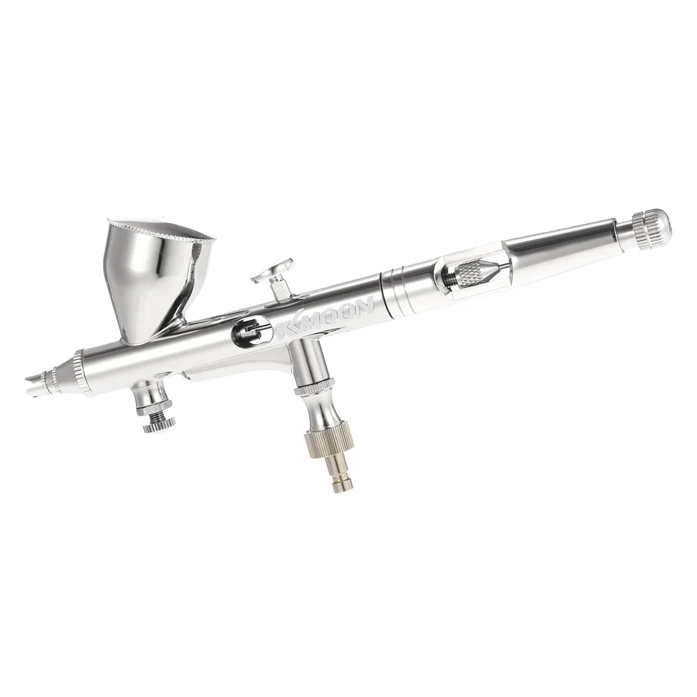 KKmoon 0,25 мм гравитационная подача двойного действия Аэрограф набор воздушная кисть для художественной живописи татуировки нейл-арта