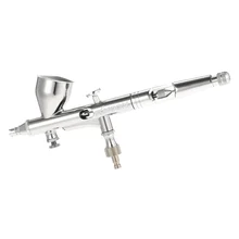 KKmoon 0,25 мм гравитационная подача двойного действия Аэрограф набор воздушная кисть для художественной живописи татуировки нейл-арта