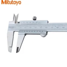 Mitutoyo штангенциркуль " 0-150 мм 530-104 1/128 точность 0,02 0,05 мм микрометр измерительные инструменты Калибр нержавеющая сталь