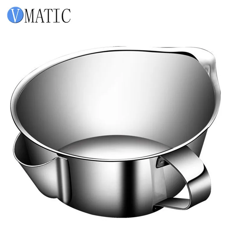 

Multi-use Stainless Steel Gravy Oil Soup Fat Separator Grease Oiler Filter Strainer Bowl Home Kitchen Cooking Tools