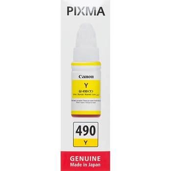 

Inkjet cartridge Canon GI-490Y 0666C001 yellow (70 ml) Canon Pixma G1400/2400/3400