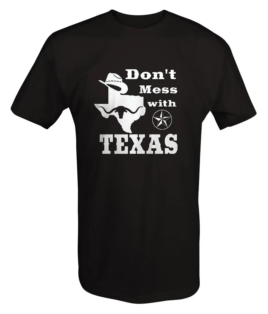 

Don't Mess With Texas - Cowboy Austin Dallas Oil Longhorn T Shirt