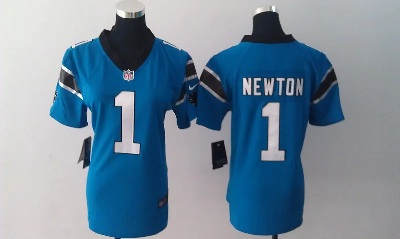 Синий Stitiched, Carolina, Cam Newton для мужчин, женщин, молодых детей Джерси - Цвет: Синий