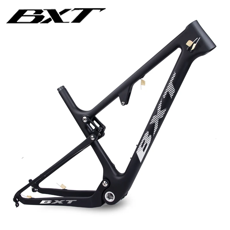BXT новая полностью подвесная углеродная горная 29er MTB велосипедная рама BSA 142X12mm 148*12