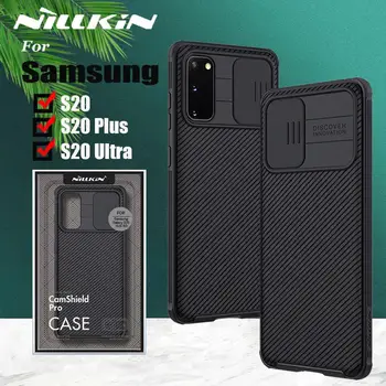 

Camera Protection Case For Samsung Galaxy S20 Plus S20 Ultra NILLKIN Slide Protect Cover Lens Protection Case For Samsung S20
