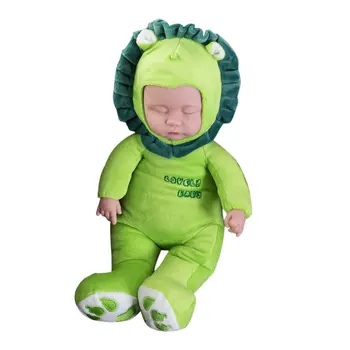 

35CM Sleeping Baby Doll Plush Stuffed Toys Vinyl Lifelike Newborn Dolls Lovely Shape Kids Children Doll Toys Christmas Gift Hot