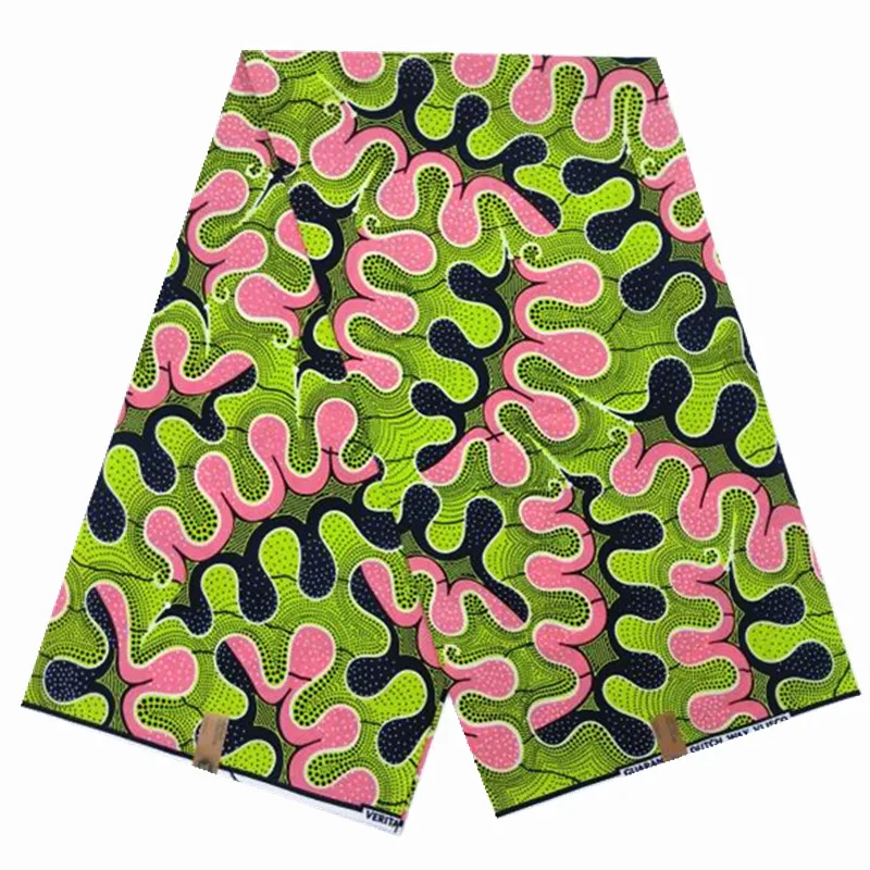 Настоящая восковая ткань Африканская вощеная ткань принтом Анкара Африканский принт восковая ткань Анкара ткань африканская ткань