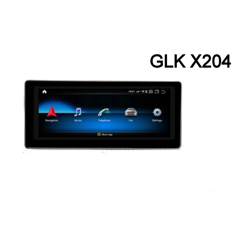 Автомобильный мультимедийный gps аудио радио для Mercedes Benz MB GLK X204 GLK250 GLK350 2007 2008 2009 2013 Carplay TPMS навигация NAVI - Цвет: Benz-X204