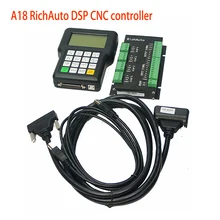 DIY 4 osi RichAuto DSP A18 4-osiowy sterownik CNC A18s A18e USB System sterowania ruchem instrukcja dla CNC ploter