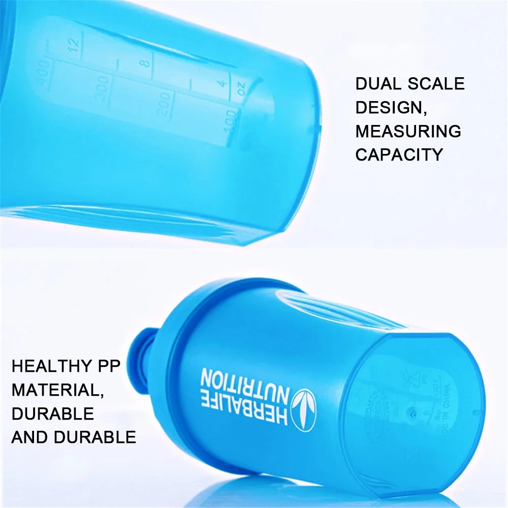 Sport Shaker Water Bottle Whey Protein Powder Mixing Bottle Portable Gym Fitness Kettle Outdoor Camping Climbing 400ML Sports Water Bottle Protein Bottle Shaker Bottle Shaking Cup Protein Shaker Cup