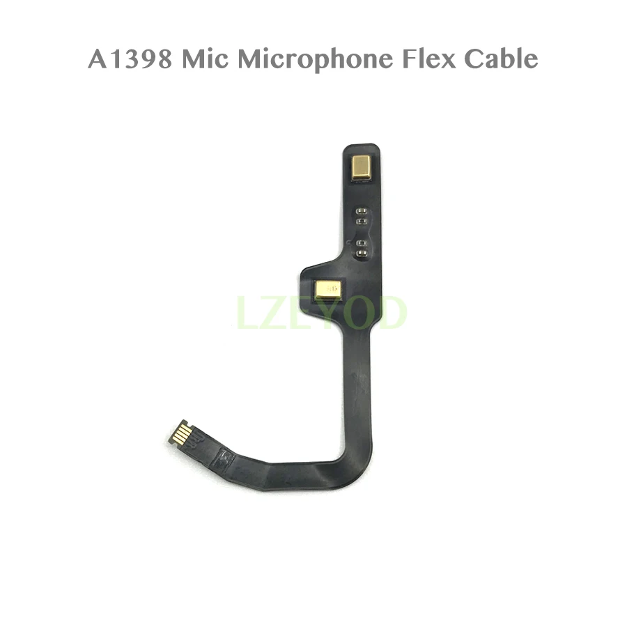 Original A1398 Mic Microphone Flex Cable 821-1571-A for MacBook Pro Retina 15.4" A1398 Mic Cable 2012 2013 2014 2015 Year
