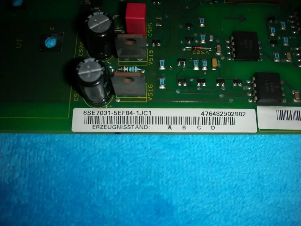 1 шт. б/у SIEMENS 6SE7031-5EF84-1JC1